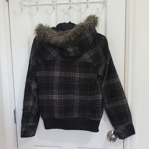 Espirit Plaid Wool Jacket - Picture 2 of 2
